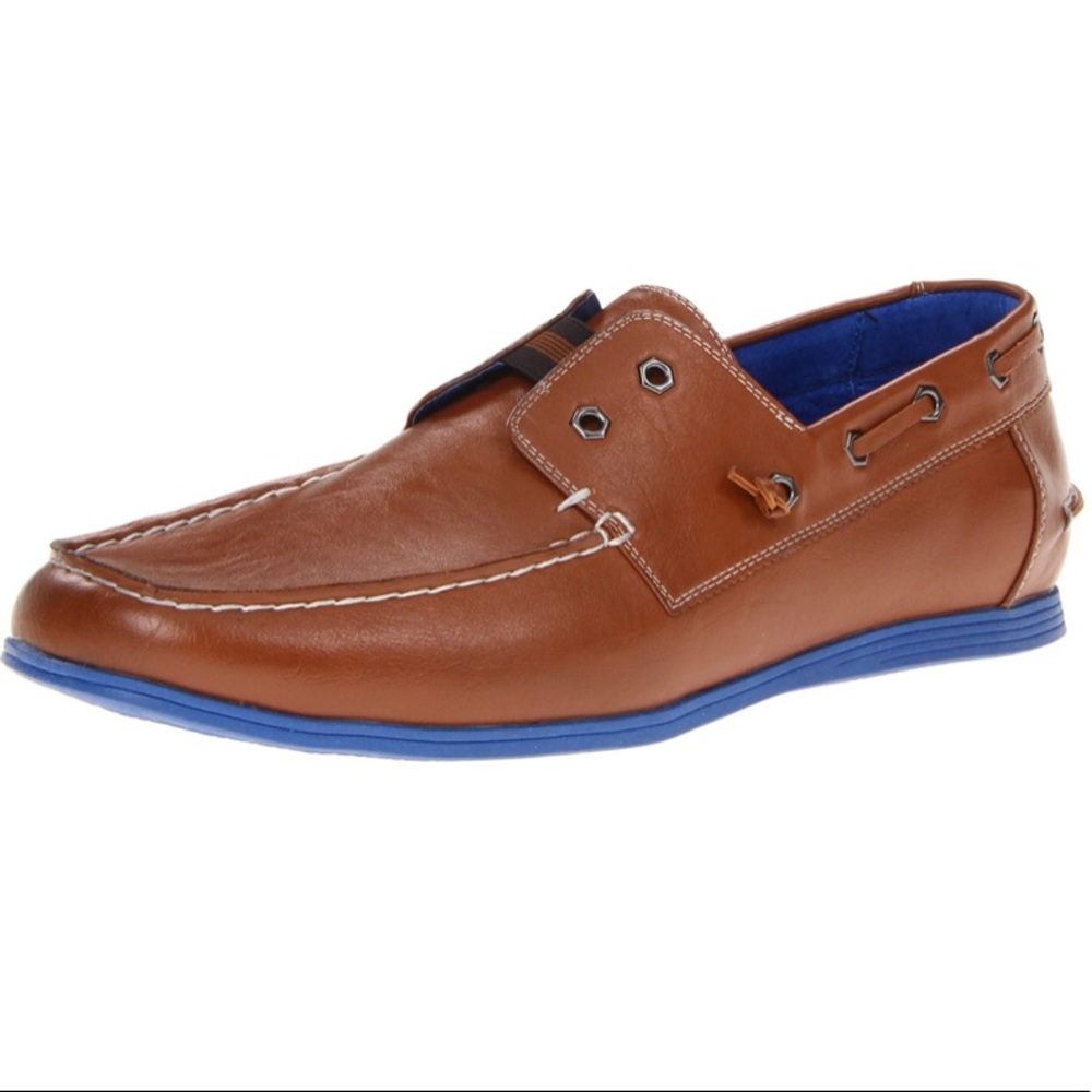 Steve Madden Crater Boat Shoes Brown Size 9.5